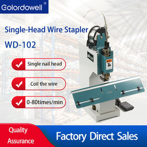 Máquina de encuadernación de libros, <span class=keywords><strong>grapadora</strong></span> de una sola cabeza, alambre eléctrico, costura de sillín, encuadernación plegable - Product Image 2