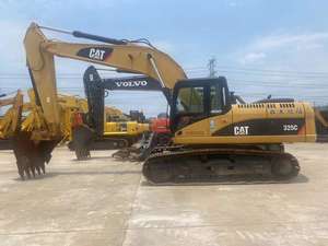 Excavadora de orugas hidráulica Caterpillar 325C usada, 80% nueva, equipo de construcción de 25 toneladas con motor PLC para informes - Product Image 6
