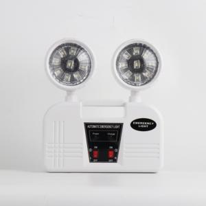 Nhựa bền 2x3W đôi tại chỗ dẫn đèn khẩn cấp với 3hrs pin <span class=keywords><strong>lithium</strong></span> dự phòng cho trong nhà và ngoài trời sử dụng ánh sáng - Product Image 6