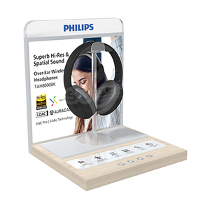 Expositor Interactivo Personalizado para Auriculares con Sistema de Botones y Experiencia Sonora para Mostrador - Product Image 5