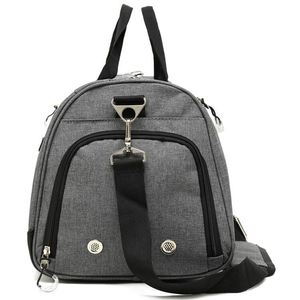 กระเป๋าเดินทางแบบพกพาสำหรับกีฬา ผลิตตามสั่งจากโรงงาน ดีไซน์ทันสมัย ใช้ได้ทั้งวันหยุดสุดสัปดาห์และเดินทาง  มีซิปปิด  พับเก็บได้  วัสดุผ้าสำหรับนักธุรกิจ - Product Image 3