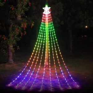 <span class=keywords><strong>Guirnalda</strong></span> de luces navideñas con Control por aplicación, árbol de Navidad inteligente, 304LED, 2,8 M - Product Image 3