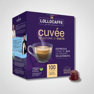 100 Capsule Compatibili Nespresso di Caffè Lollo Miscela Cuve e K-Cups, 0,13 g/Capsula - Product Image 2