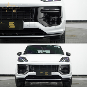 Ventes d'usine 9YA 9Y0.2 coupé sec fibre de carbone lèvre arrière Turbo <span class=keywords><strong>GT</strong></span> pare-chocs jupe latérale tuyau d'échappement Kits de carrosserie pour Porsche Cayenne 2024 + - Product Image 4