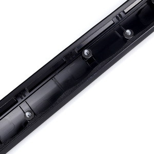 Anti Collision <b>Strip</b> Glossy Black <b>Plastic</b> Pair For Kia 861702K500 861802K500 Body Trim - Product Image 4