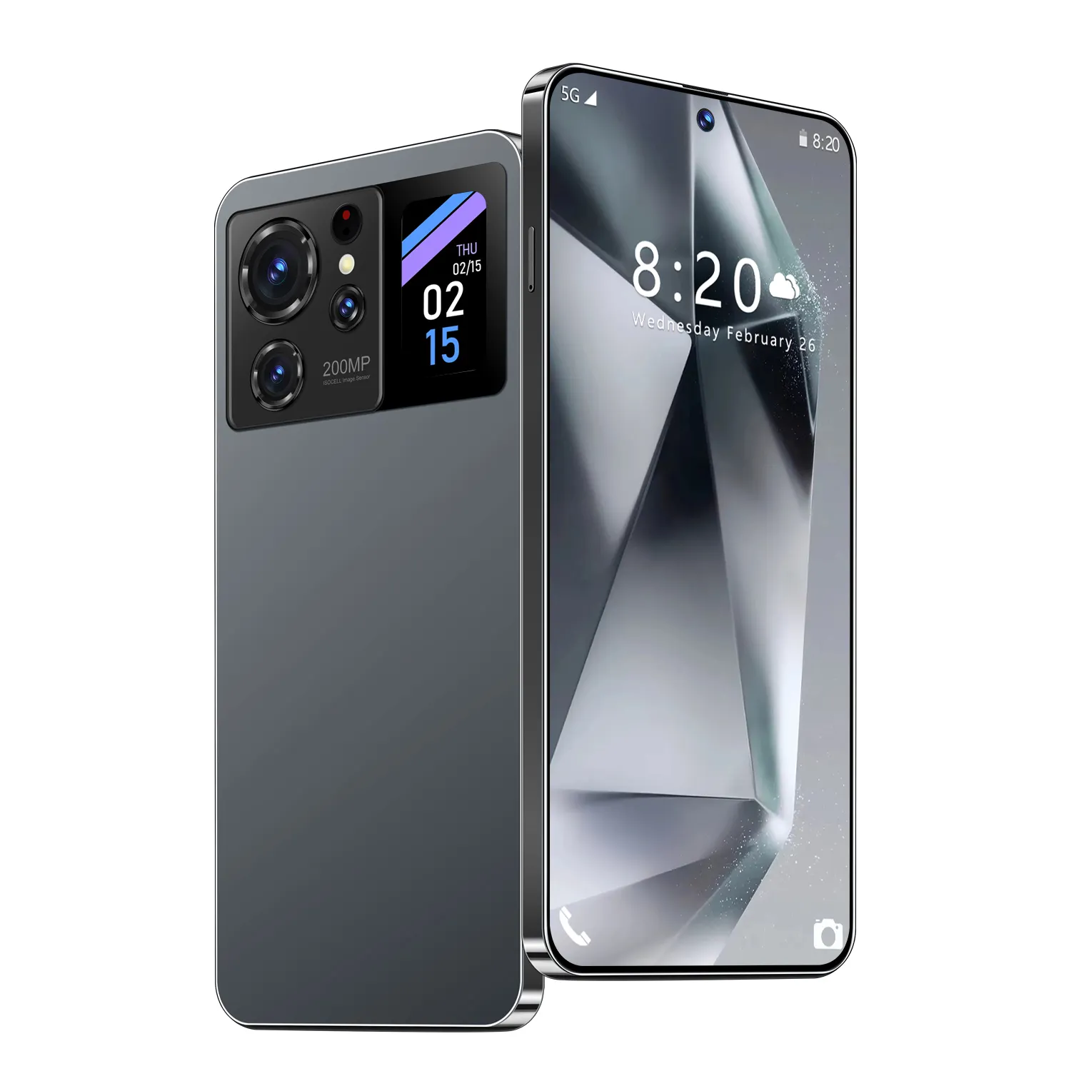 2024 S24 Ultraหน้าจอรองสมาร์ทโฟน 5G 6.7 นิ้วAndroid13.0 โทรศัพท์มือถือGlobal Editionใหม่สมาร์ทGame Imagingโทรศัพท์มือถือ