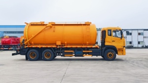 <span class=keywords><strong>รถ</strong></span>ดูดสิ่งปฏิกูลดงเฟิง 6x4 เกียร์ธรรมดา เครื่องยนต์ดีเซล สำหรับดูดถังบำบัดน้ำเสีย ขยะมูลฝอย น้ำเสีย พร้อมปั๊มแรงดันสูง ลดราคาพิเศษ - Product Image 4