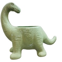 Jardinière en céramique moderne, motifs animaux mignons, style poisson, écologique, pour jardin intérieur, kit de décoration pour pépinière, utilisation en extérieur