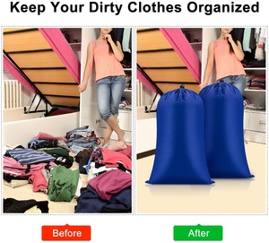 الغسيل الملابس حقيبة غسيل نظيفة وقذرة - Product Image 6