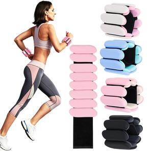 Pesas de Silicona Impermeables <span class=keywords><strong>para</strong></span> Muñecas y Tobillos, Bandas Ajustables con Peso <span class=keywords><strong>para</strong></span> Fitness, Running, Yoga, Pilates y Entrenamiento de Fuerza - Product Image 1