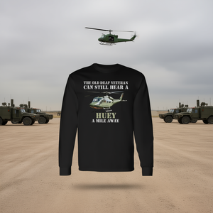 Le vétéran malentendant peut encore entendre le chant du hibou - T-shirt à manches longues - Product Image 3