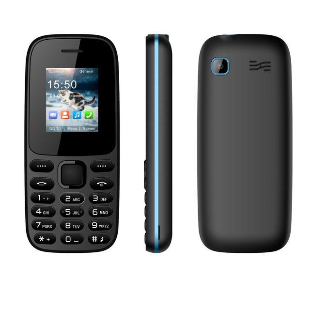 Oem Feature Phone with 1.77" Screen Big Battery Low Price Button Phone Gsm Unlocked Network