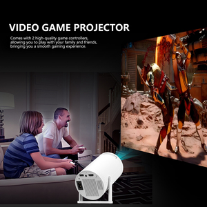 ISMARTX10 HY300Pro <span class=keywords><strong>Proyector</strong></span> Portátil Android 11/13 1GB 5G WiFi de Doble Banda 3600 Lúmenes Proyección Libre de 180° Decodificación 4K - Product Image 5