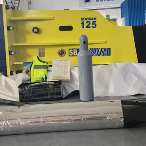 SOOSAN SB125, accesorios a gran escala, martillos hidráulicos tipo caja para excavadoras con garantía de 1 año, piezas de repuesto gratuitas - Product Image 1