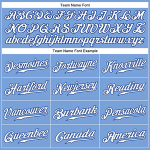 ปรับแต่งเสื้อเบสบอลสีฟ้าปักตะเข็บโลโก้ทีมของคุณหมายเลขชื่อสไตล์ใดๆสีเสื้อซอฟต์บอลราคาถูก Unisex - Product Image 5