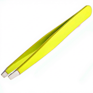 Juego de Pinzas para Cejas de Acero Inoxidable, Regulares y Mini, con Puntas Rectas y Inclinadas, Duraderas para Depilar y Manicura, Todos los Colores - Product Image 1