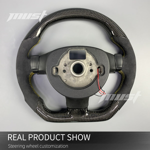 <span class=keywords><strong>Volante</strong></span> Deportivo Personalizado de Fibra de Carbono con Luces LED y Levas de Cambio para VW Volkswagen Serie MK5 <span class=keywords><strong>Golf</strong></span> GTI <span class=keywords><strong>R32</strong></span> Passat R36 Polo - Product Image 5