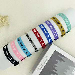 Inspirational Jewelry Breast <span class=keywords><strong>Cancer</strong></span> Awareness W.W.J.D. Pulseira Christian Cross Bracelets Pack para Mulheres-O que Jesus faria - Product Image 6