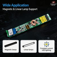 Driver LED CC WiFi & RF 10-42VDC 1CH(150-500)mA 1.5-21W CXR-21A(WT) (application Tuya)