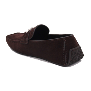 Mocasines casuales con hebilla de metal para hombre, mocasines de cuero genuino, a la moda, nuevos - Product Image 5