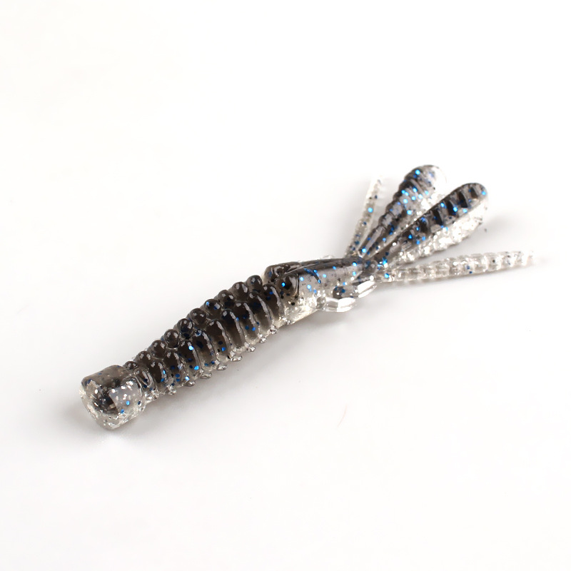 Silver scales with black back