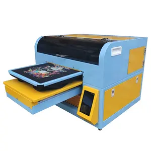 Máquina de impresión de camisetas A3 UV, para tarjetas de ropa, CD, placa de identificación en U