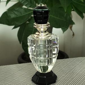 3ml 6ml Transparent ovale flacons en cristal de parfum de bouteille d'huile essentielle de bouteille en verre peut être rempli de parfum cosmétique de voyage bouteille - Product Image 2