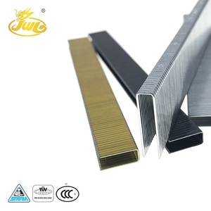 21GA U Type <span class=keywords><strong>Clou</strong></span> Agrafe de Matériel Plaqué <span class=keywords><strong>Or</strong></span> En Acier Clous De Meubles - Product Image 4