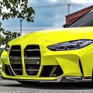 Grille en carbone sec G80 pour M3 G80 G82 G83 M4, grille de pare-chocs avant en carbone sec, style V/ST, grille en fibre de carbone - Product Image 5