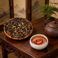 Thé noir du Yunnan en feuilles, bourgeons dorés chinois Dianhong, thé rouge fermenté naturellement pour la consommation quotidienne