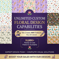 Couverture florale moderne à tons chauds, vente en gros directe d'usine, utilisable en toutes saisons, emballée sous vide dans un sac OPP, style vintage pour les fêtes