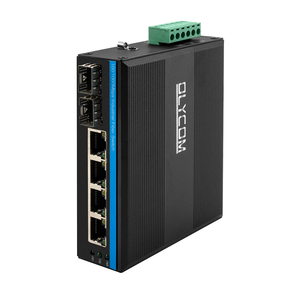 <span class=keywords><strong>Fibra</strong></span> industriale Gigabit 2 SFP su guida Din a Switch Ethernet in <span class=keywords><strong>fibra</strong></span> 4 UTP - Product Image 4