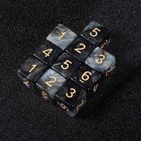Jeu de dés de jeu de table en acrylique 7 pièces, dés polyédriques pour DND, MTG, RPG, jeux de société, divertissement de fête