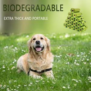 Bolsa de excrementos de perro biodegradable 100% natural personalizada ecológica, residuos de plástico totalmente compostable, suministros desechables para mascotas - Product Image 6