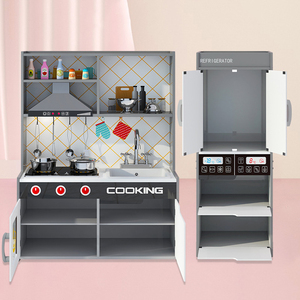 <span class=keywords><strong>Cuisine</strong></span> pour enfants personnalisée, <span class=keywords><strong>jouet</strong></span> d'imitation, <span class=keywords><strong>grande</strong></span> <span class=keywords><strong>cuisine</strong></span> <span class=keywords><strong>en</strong></span> <span class=keywords><strong>bois</strong></span>, <span class=keywords><strong>cuisine</strong></span> à domicile pour enfants, grand réfrigérateur - Product Image 3