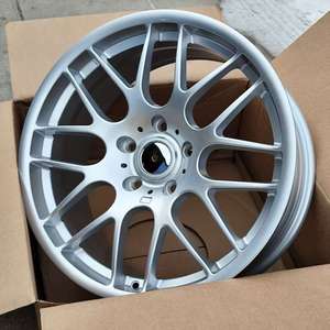 Nuevas llantas de aleación de aluminio de <span class=keywords><strong>18</strong></span> pulgadas, 5x120, multirradio, color plata, para <span class=keywords><strong>BMW</strong></span> E46 <span class=keywords><strong>M3</strong></span> CSL <span class=keywords><strong>E36</strong></span> E38 E39 F10 F30 - Product Image 6