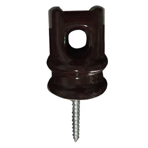 Aislador de porcelana de valla eléctrica, tornillo hueco 802-4 - Product Image 3