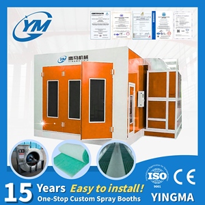 ตู้พ่นสีรถยนต์ประหยัดพลังงาน YINGMA YM-001 พร้อมไฟ LED กำลังต่ำและเครื่องกรองอากาศเพื่อสิ่งแวดล้อม - Product Image 3