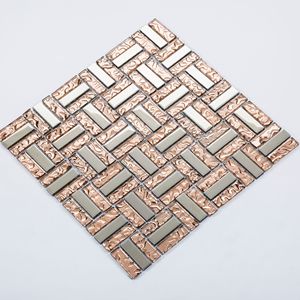 Gạch ốp lát mOSAIC chất lượng cao Phật Sơn, chất liệu gốm sứ kính kim loại, nhiều kích cỡ, bề mặt mờ nổi, tùy chỉnh theo yêu cầu, cần số lượng đặt hàng tối thiểu.