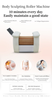 Chaise à roulettes amincissante pour le corps, machine de relaxation corporelle complète, soulagement des douleurs musculaires et drainage lymphatique