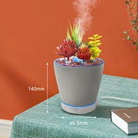 Humidificateur d'huile essentielle en pot, diffuseur de fleur nouveau design
