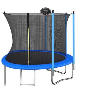 Trampoline en bambou unisexe pour enfants, en forme de cœur, filet de sécurité Lumina inclus, pour les enfants de 4 à 12 mois - Product Image 1