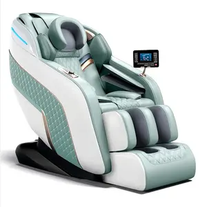 2023 Music Luxury Shiatsu Massage Chair Foot Spa Full Body Zero Gravity Air Pressure Best Quality Chair Massage