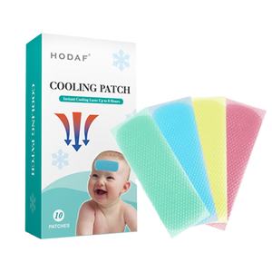 일회용 과일향 쿨링 해열 패치 이마 쿨 젤 패드 열 감소 두통 완화용 - Product Image 6