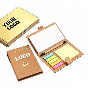 Libreta al por Mayor con Bolígrafo, Cubierta de Papel Ecológico, Bloc de Notas con Logotipo, Libreta de Oficina para Negocios, Regalo Promocional, Regalos Personalizados - Product Image 1