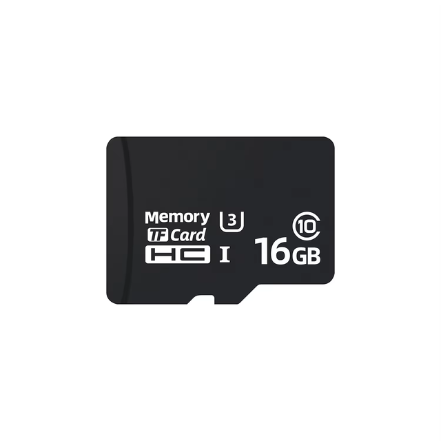 Factory wholesale Custom Memory Card TF Card 16GB U3 Class 10 HC I Black Plastic Phone Compatible