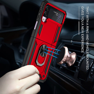 Funda con Clip para cinturón magnético antigolpes para <span class=keywords><strong>Samsung</strong></span> <span class=keywords><strong>Galaxy</strong></span> <span class=keywords><strong>Z</strong></span>, funda con soporte para el dedo, <span class=keywords><strong>3</strong></span>, 5G, Flip4, <span class=keywords><strong>Flip</strong></span> 4, Flip3 - Product Image 3