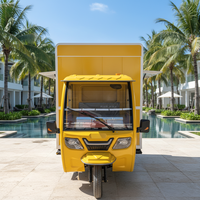 Remorque alimentaire professionnelle en acier inoxydable entièrement équipée, camion de restauration rapide mobile, chariot alimentaire à vendre