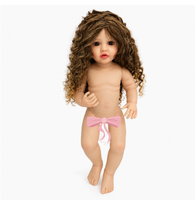 Muñeca Reborn de Vinilo de Alta Calidad de 22 Pulgadas, Muñeca Realista para Jugar, Regalo Sorpresa para Niñas