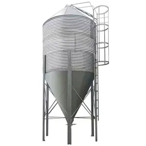 Grote Capaciteit 20-Ton Silo Gevogelte Apparatuur Pig Farm Feed Silo